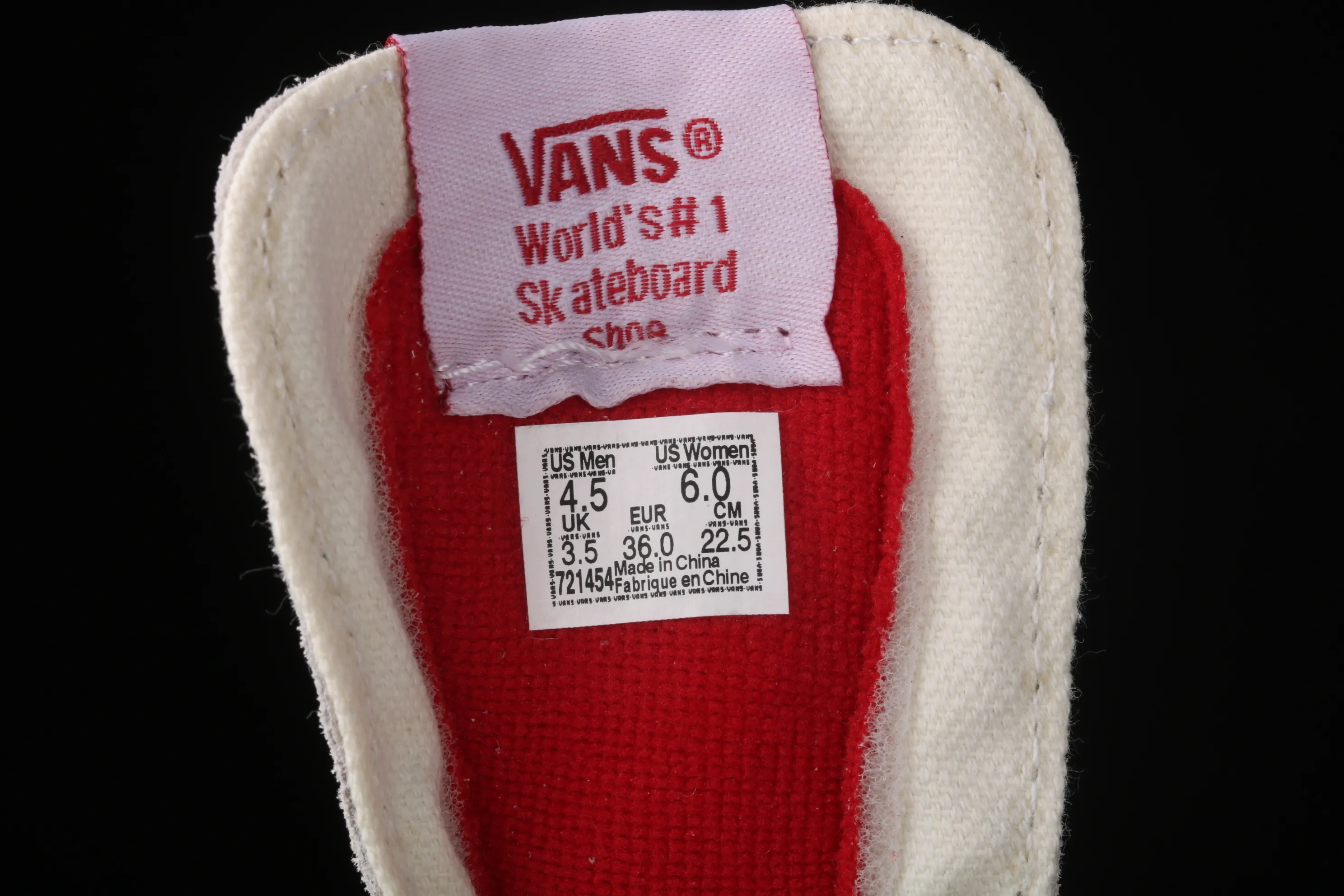 All Categories Vans Vans Series Vans Mid Vans Sk8 Mid Reissue Vans Mid VN0A391FOXS One size too large